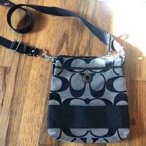 Used coach crossover bag